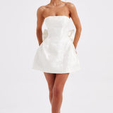 Vestido Mini Elenora - Marfim
