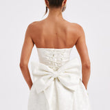 Vestido Mini Elenora - Marfim
