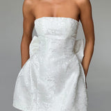 Vestido Mini Elenora - Marfim
