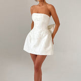 Vestido Mini Elenora - Marfim