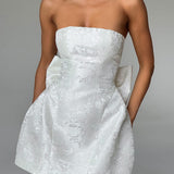 Vestido Mini Elenora - Marfim