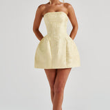 Vestido Mini Elenora - Limão