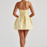 Vestido Mini Elenora - Limão