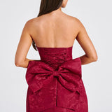 Vestido Mini Elenora - Vermelho