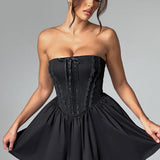 Vestido Mini Evie - Preto
