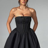 Vestido Mini Evie - Preto
