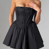 Vestido Mini Evie - Preto