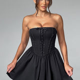 Vestido Mini Evie - Preto