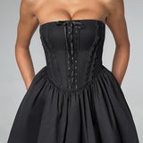 Vestido Mini Evie - Preto