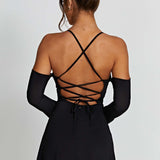 Vestido Mini Fiona - Preto