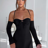 Vestido Mini Fiona - Preto