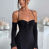 Vestido Mini Fiona - Preto