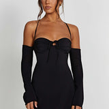 Vestido Mini Fiona - Preto