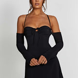 Vestido Mini Fiona - Preto