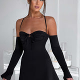 Vestido Mini Fiona - Preto