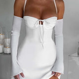 Vestido Mini Fiona - Marfim