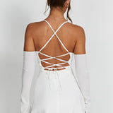 Vestido Mini Fiona - Marfim