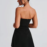 Vestido Mini Fleur - Preto