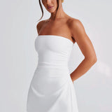Vestido Mini Fleur - Marfim