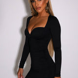 Vestido Mini Francesca - Preto