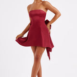 Vestido Mini Freja - Burgundy