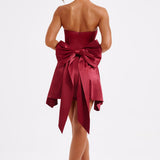 Vestido Mini Freja - Burgundy