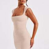 Vestido Mini Frida - Nude
