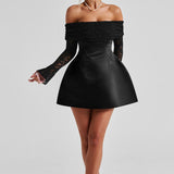 Vestido Mini Georgianna - Preto