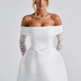 Vestido Mini Georgianna - Marfim