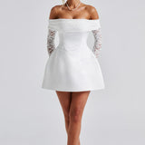Vestido Mini Georgianna - Marfim