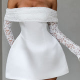 Vestido Mini Georgianna - Marfim