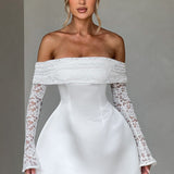 Vestido Mini Georgianna - Marfim