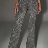 Calça Glacia - Cinza Brilhante