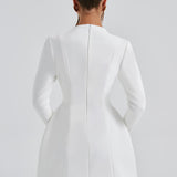 Vestido Mini Greta - Marfim