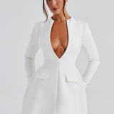 Vestido Mini Greta - Marfim