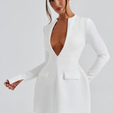 Vestido Mini Greta - Marfim