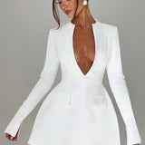Vestido Mini Greta - Marfim
