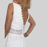 Clara - Vestido midi sem mangas