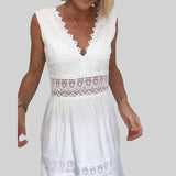 Clara - Vestido midi sem mangas