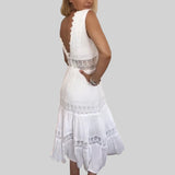 Clara - Vestido midi sem mangas