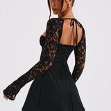 Vestido Mini Jacinta - Preto
