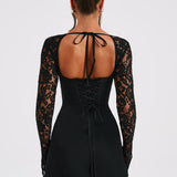 Vestido Mini Jacinta - Preto