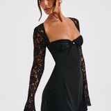 Vestido Mini Jacinta - Preto