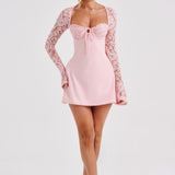 Vestido Mini Jacinta - Blush