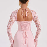 Vestido Mini Jacinta - Blush