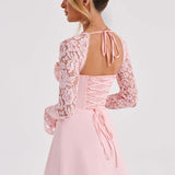 Vestido Mini Jacinta - Blush
