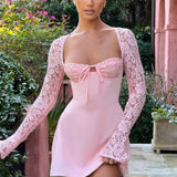 Vestido Mini Jacinta - Blush