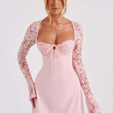 Vestido Mini Jacinta - Blush