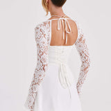 Vestido Mini Jacinta - Marfim