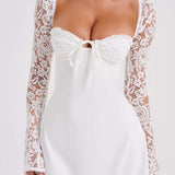 Vestido Mini Jacinta - Marfim